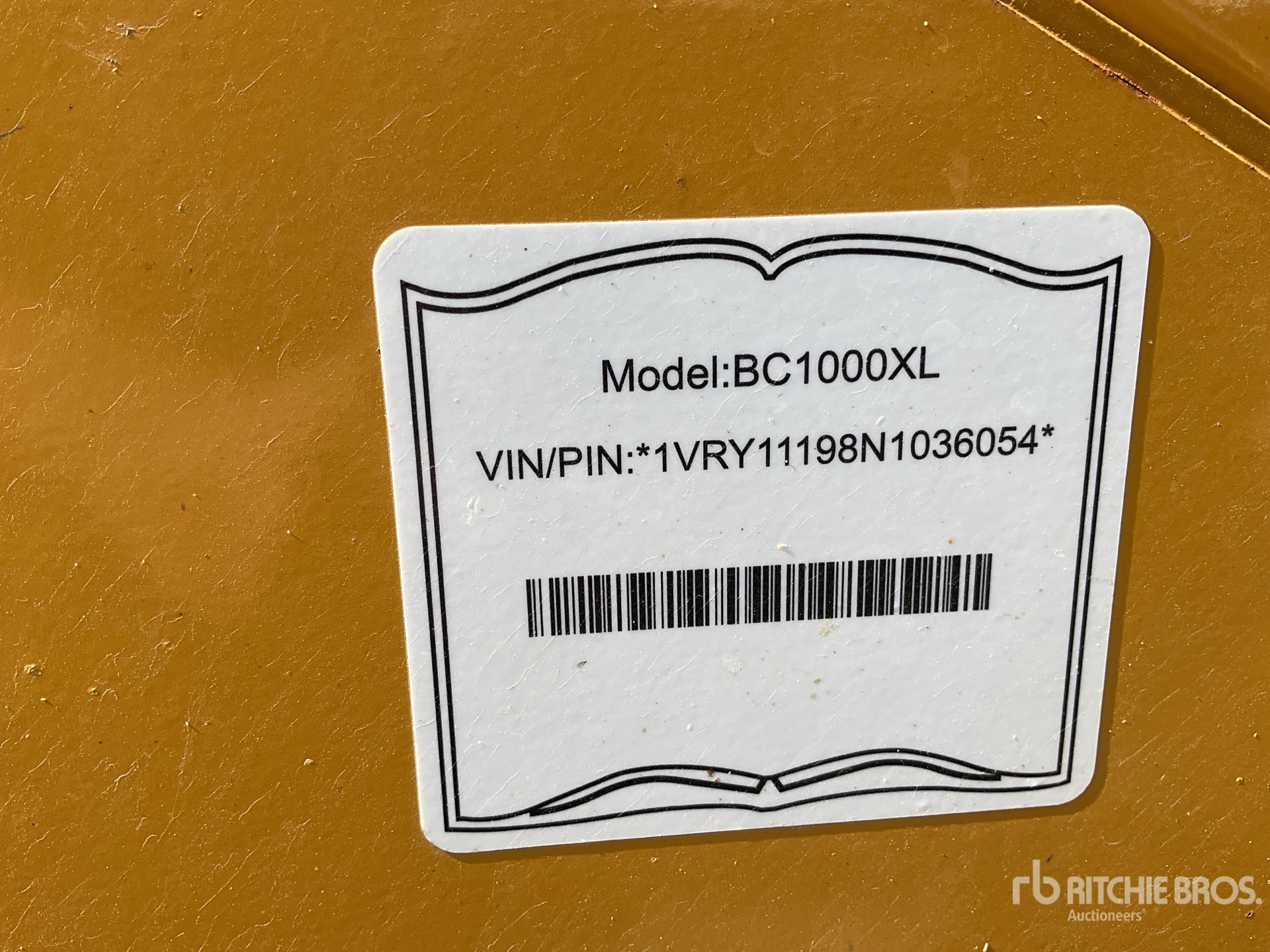 General Appearance with Numéro de série/Numéro d'identification du véhicule automobile