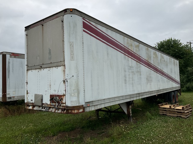 1987 Trailmobile 011N-1UAW 45 ft x 96 in T/A Van Trailer