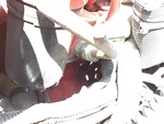 Motor with Air Compressor