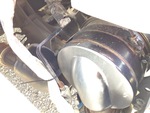 Motor with Diesel Particulate Filter