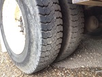 Underbody with Right Rear Drive Tires