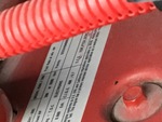 Motor with Emission Label