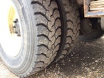 Underbody with Right Rear Drive Tires