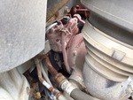 Motor with Exhaust System