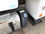 Motor with DEF / AdBlue Tank