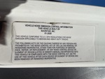 MN269509 - 2021 International LT625: Data Tag