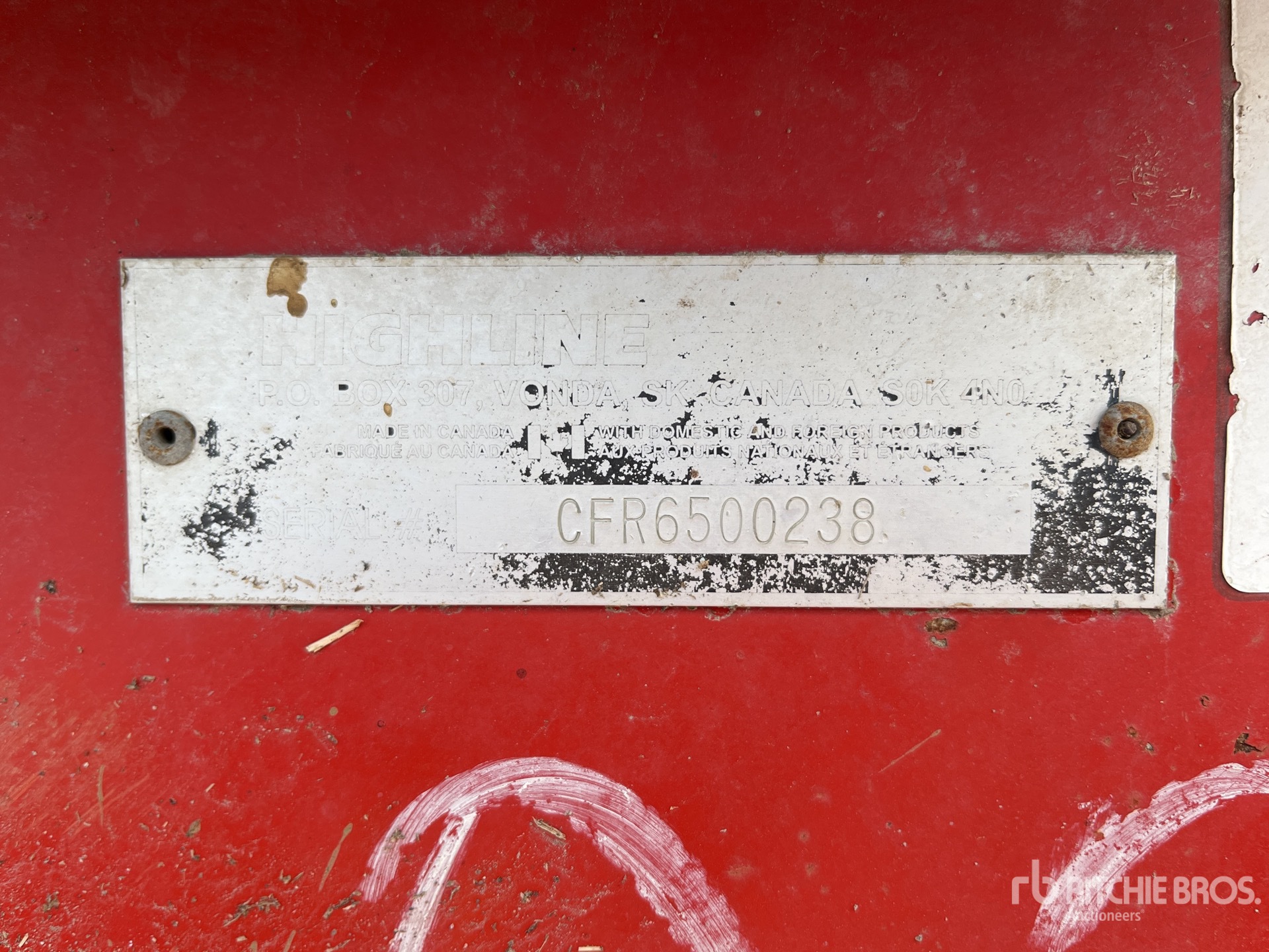 General Appearance with Numéro de série/Numéro d'identification du véhicule automobile