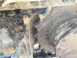 Undercarriage with Left Sprocket
