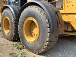 Chassis with Left Rear Drive Tires