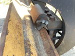 Chassis with Mold Board Slide Wear Strips
