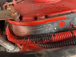 Motor with Emission Label