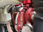 Motor with Exhaust System