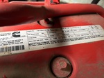 Motor with Emission Label