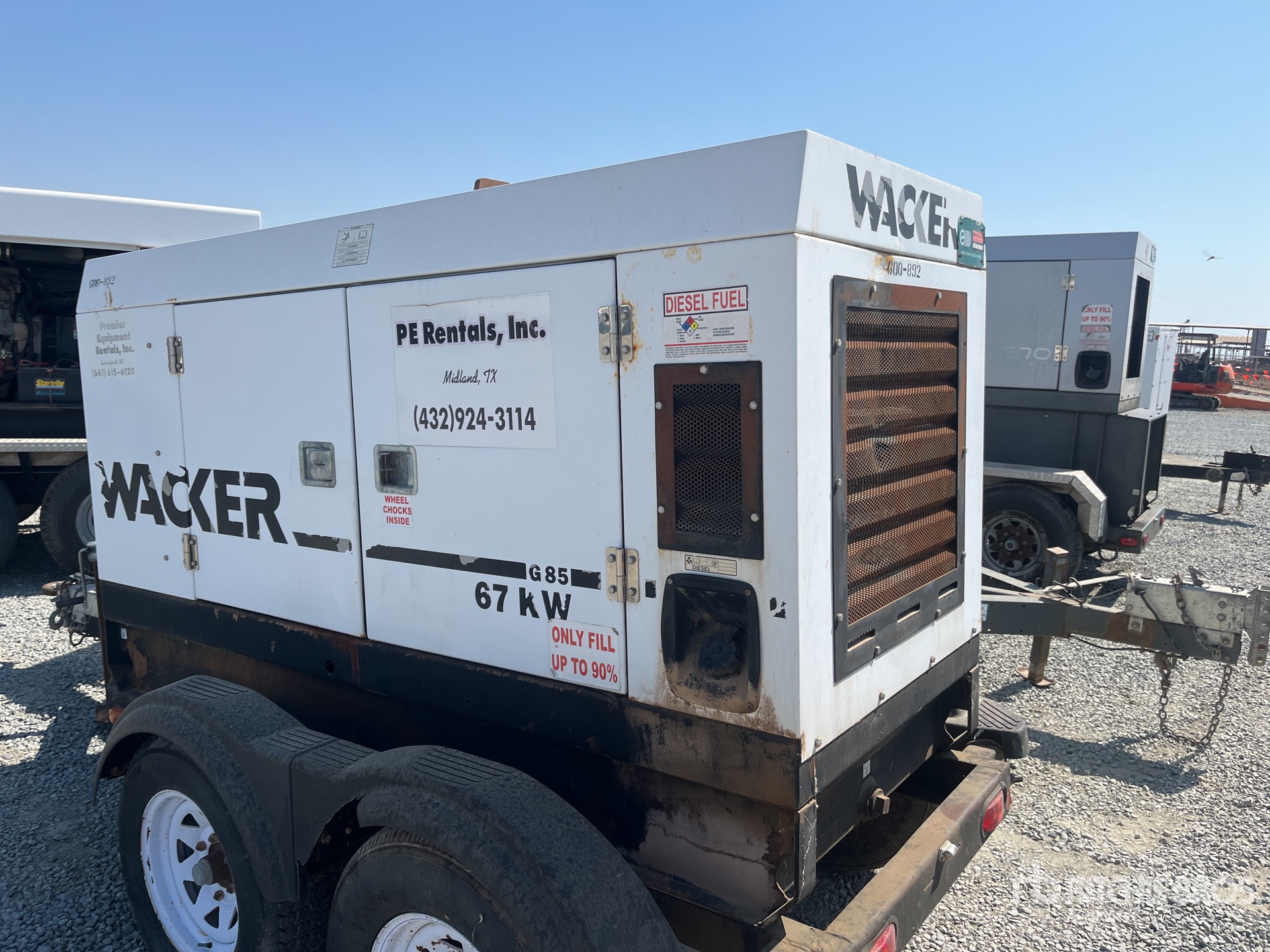 General Appearance with Picture, Left Rear Corner