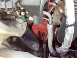 Motor with Exhaust System