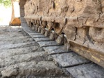 Undercarriage with Left Track Rollers