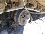 Undercarriage with Right Carrier Rollers