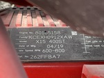 LL859673 - 2020 International LT625: Engine Data Tag