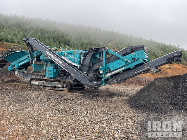 2022 Terex Pegson SR1000 Tracked Cone Crushing Plant in