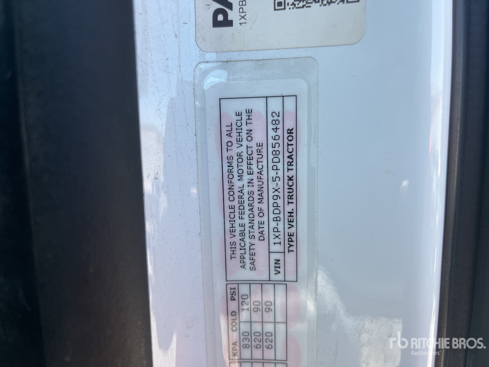 General Appearance with N.º de serie/VIN