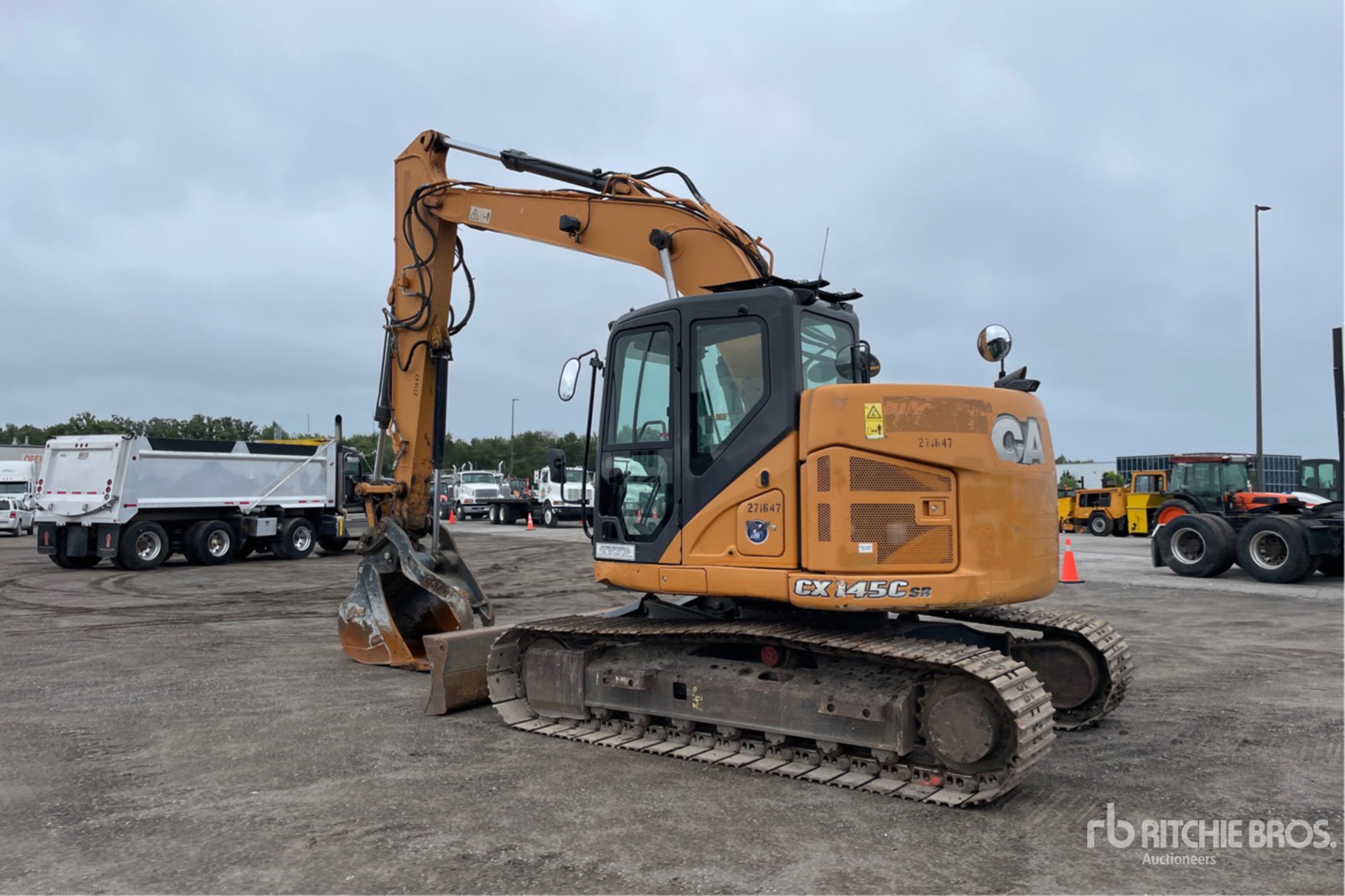 Cx145c 2017 Case CX145C Tracked Excavator | Ritchie Bros. Auctioneers
