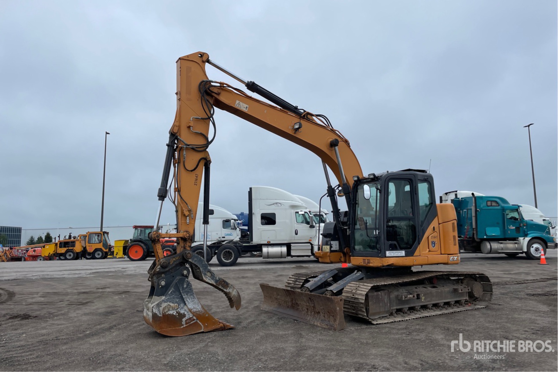 Cx145c 2017 Case CX145C Tracked Excavator | Ritchie Bros. Auctioneers