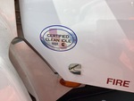 MN300178 - 2021 International LT625: Clean Idle Sticker