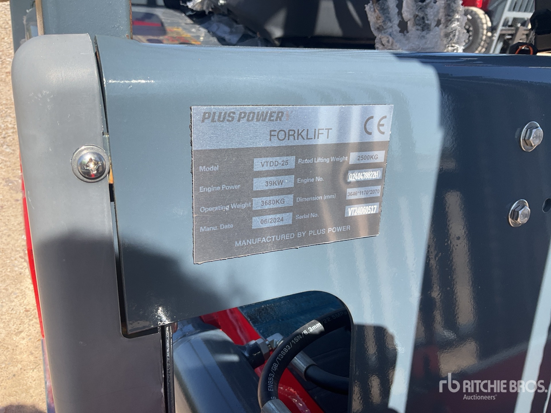 General Appearance with Numero seriale/numero d’identificazione del veicolo (VIN)