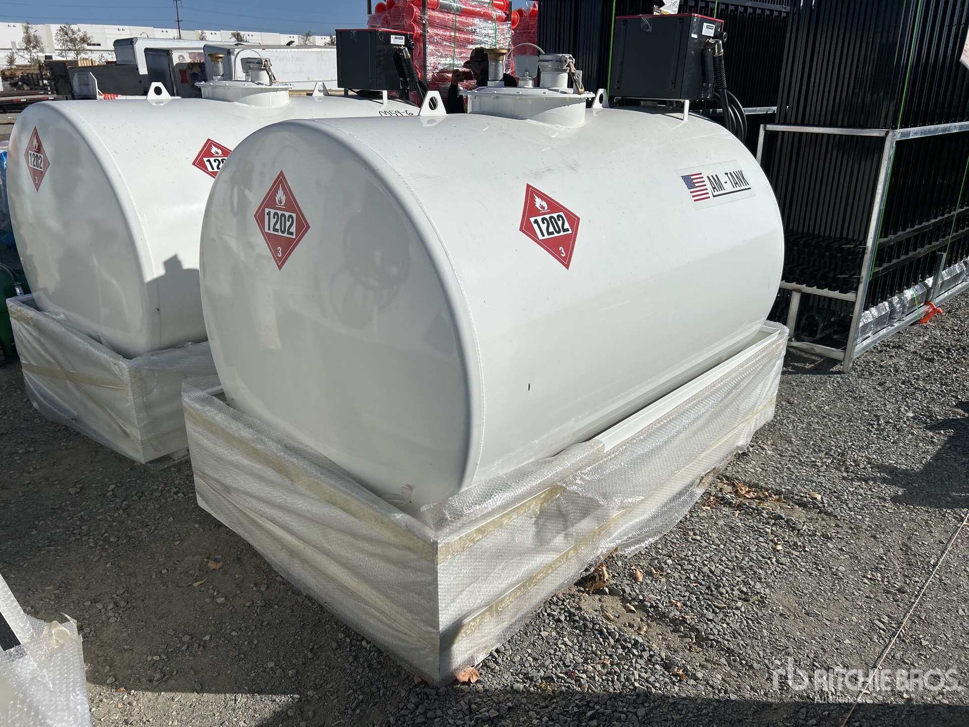 2024 AMTank 655 gal Skid Mounted Steel Diesel Fuel Tank (Unused