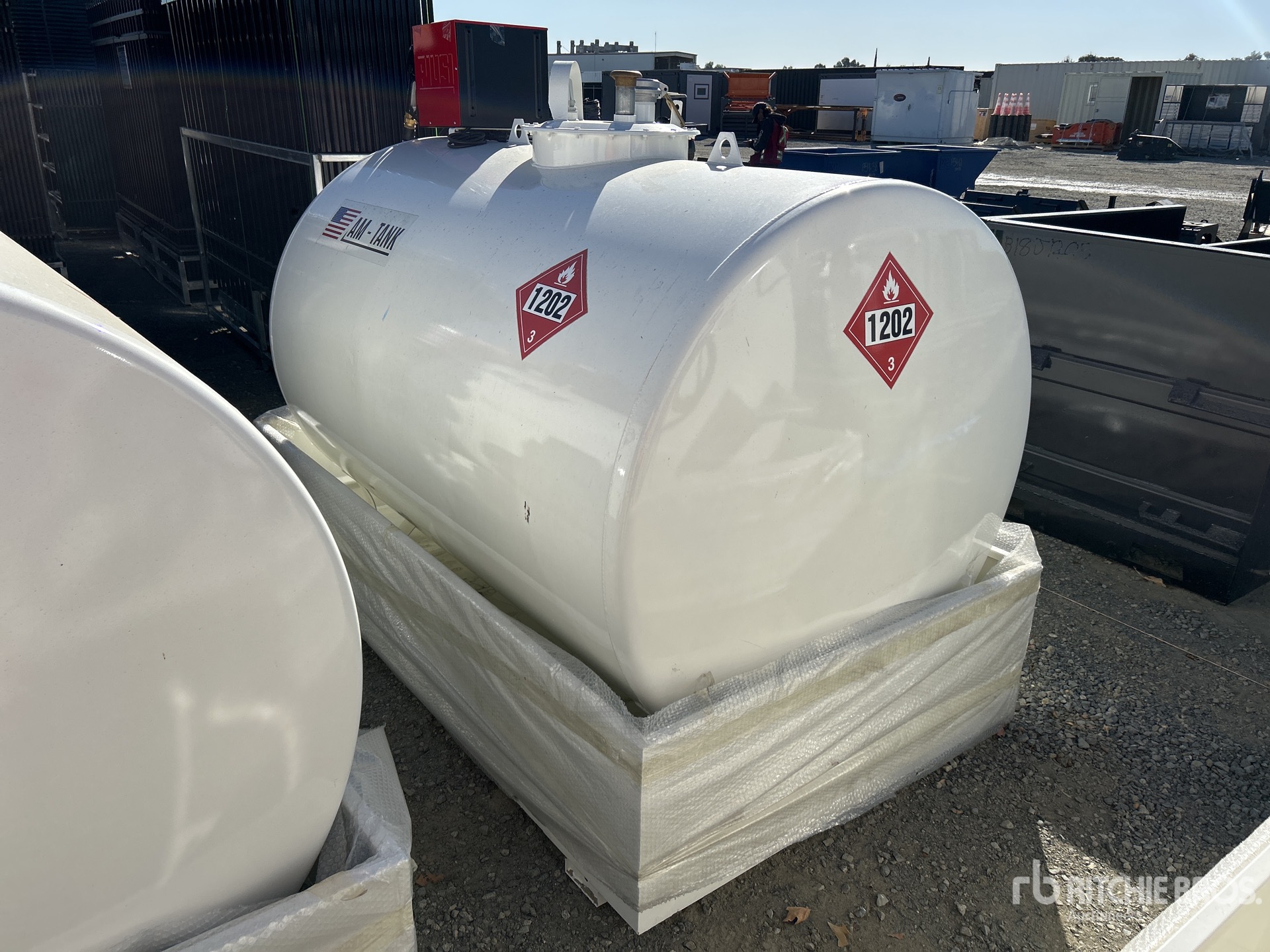 2024 AMTank 655 gal Skid Mounted Steel Diesel Fuel Tank (Unused