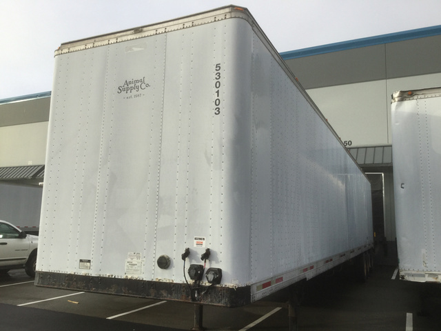 2002 (unverified) Fruehauf Van Trailer