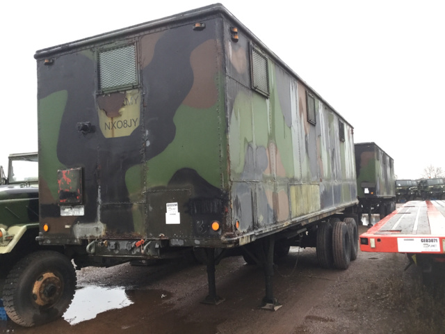 US ARMY Tank Automotive Command M129A3 Van Trailer