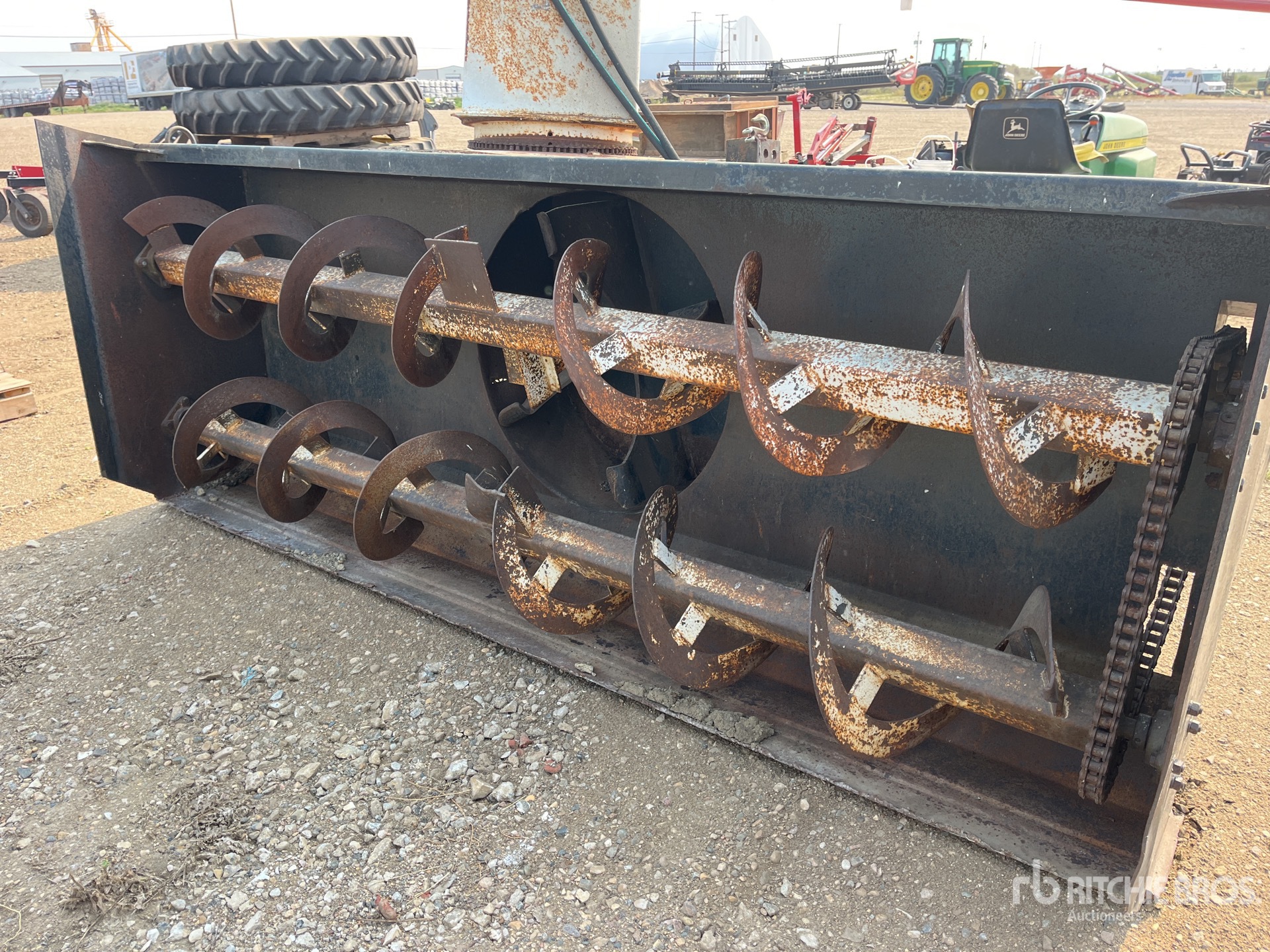 Groening 9 ft 3Point Hydraulic Snow Blower Ritchie Bros. Auctioneers