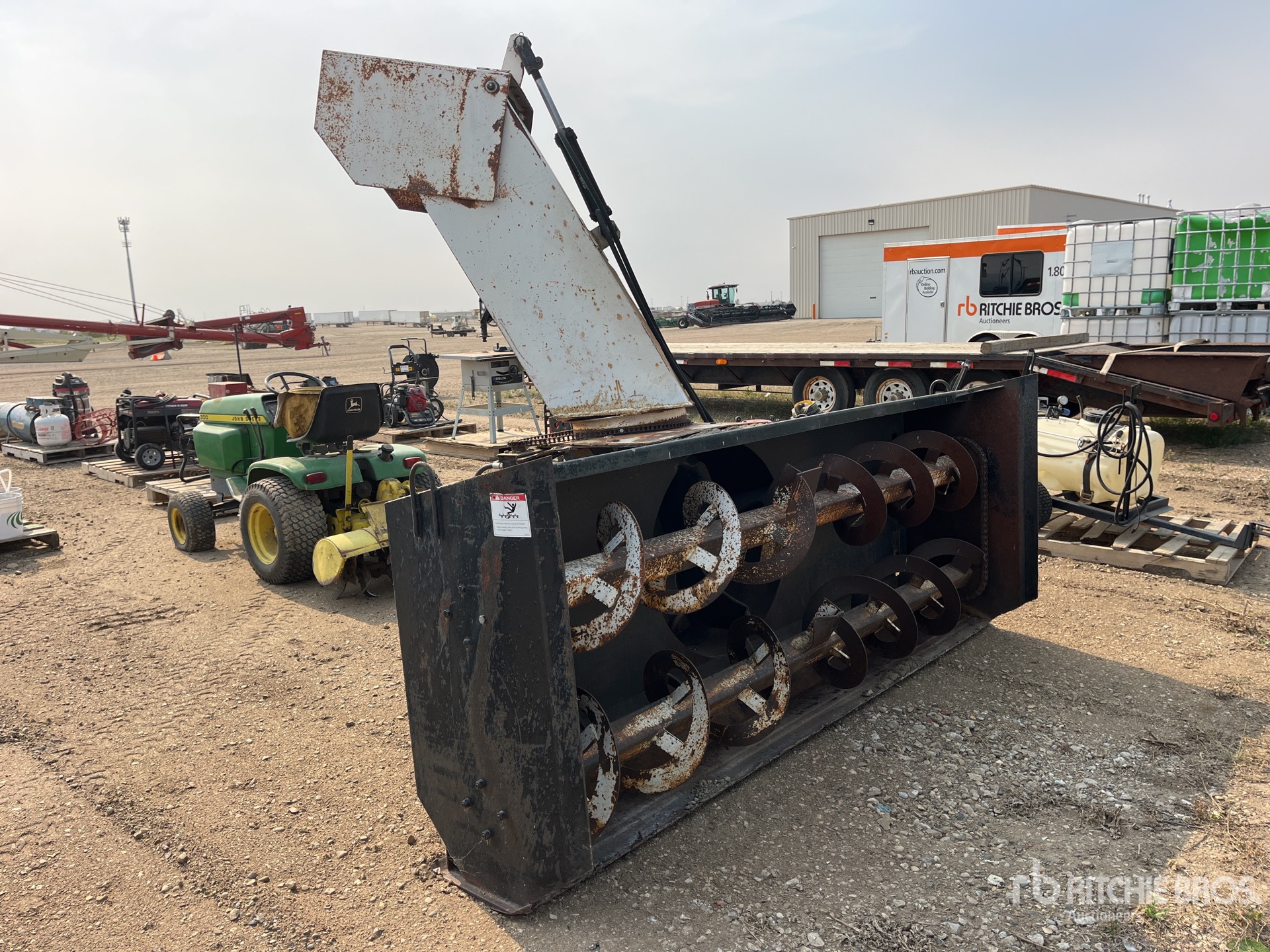 Groening 9 ft 3Point Hydraulic Snow Blower Ritchie Bros. Auctioneers