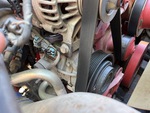 Motor with A/C Compressor