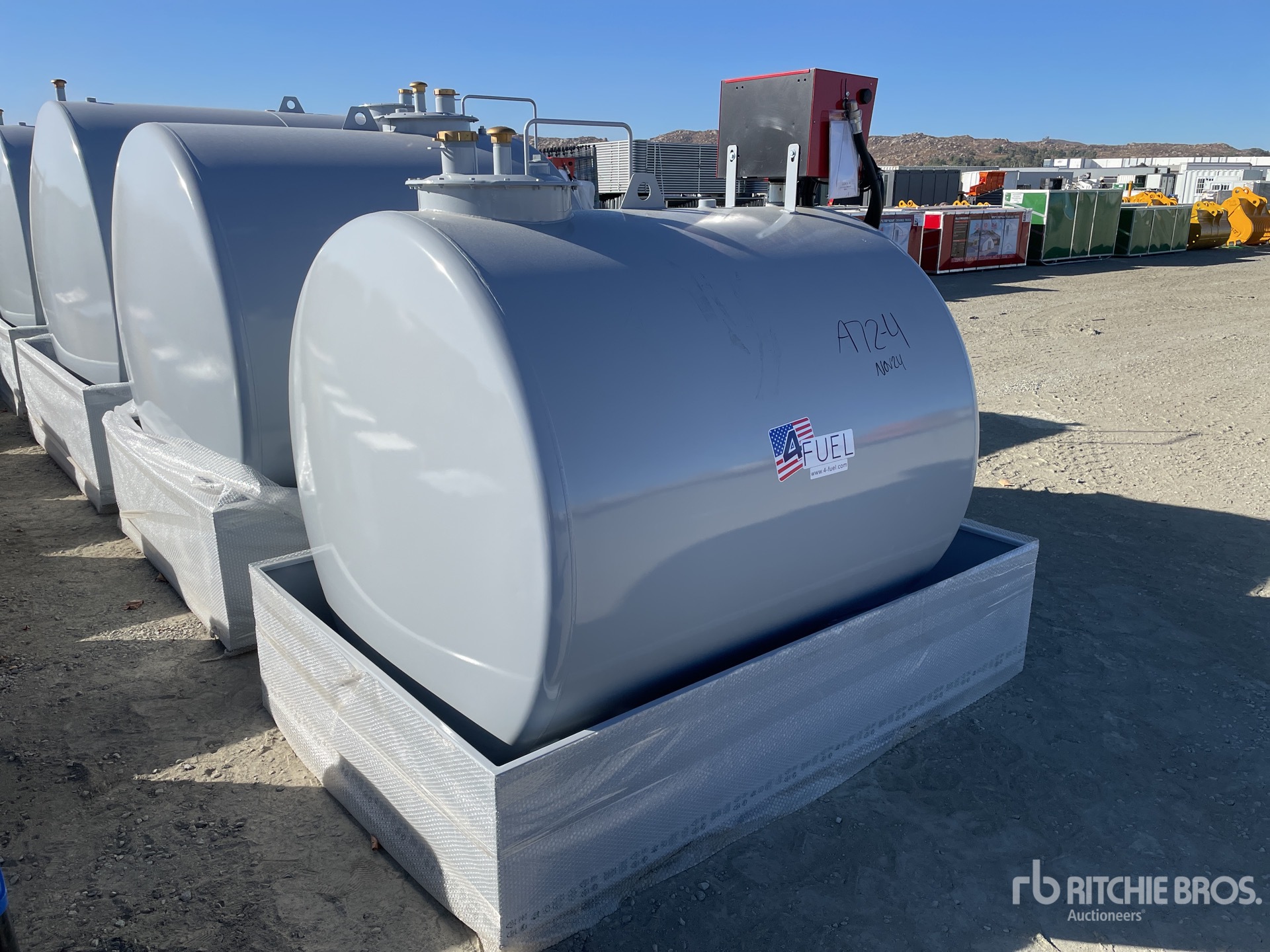 2024 4F838 Gal Skid Mounted Poly Diesel Tank (Unused