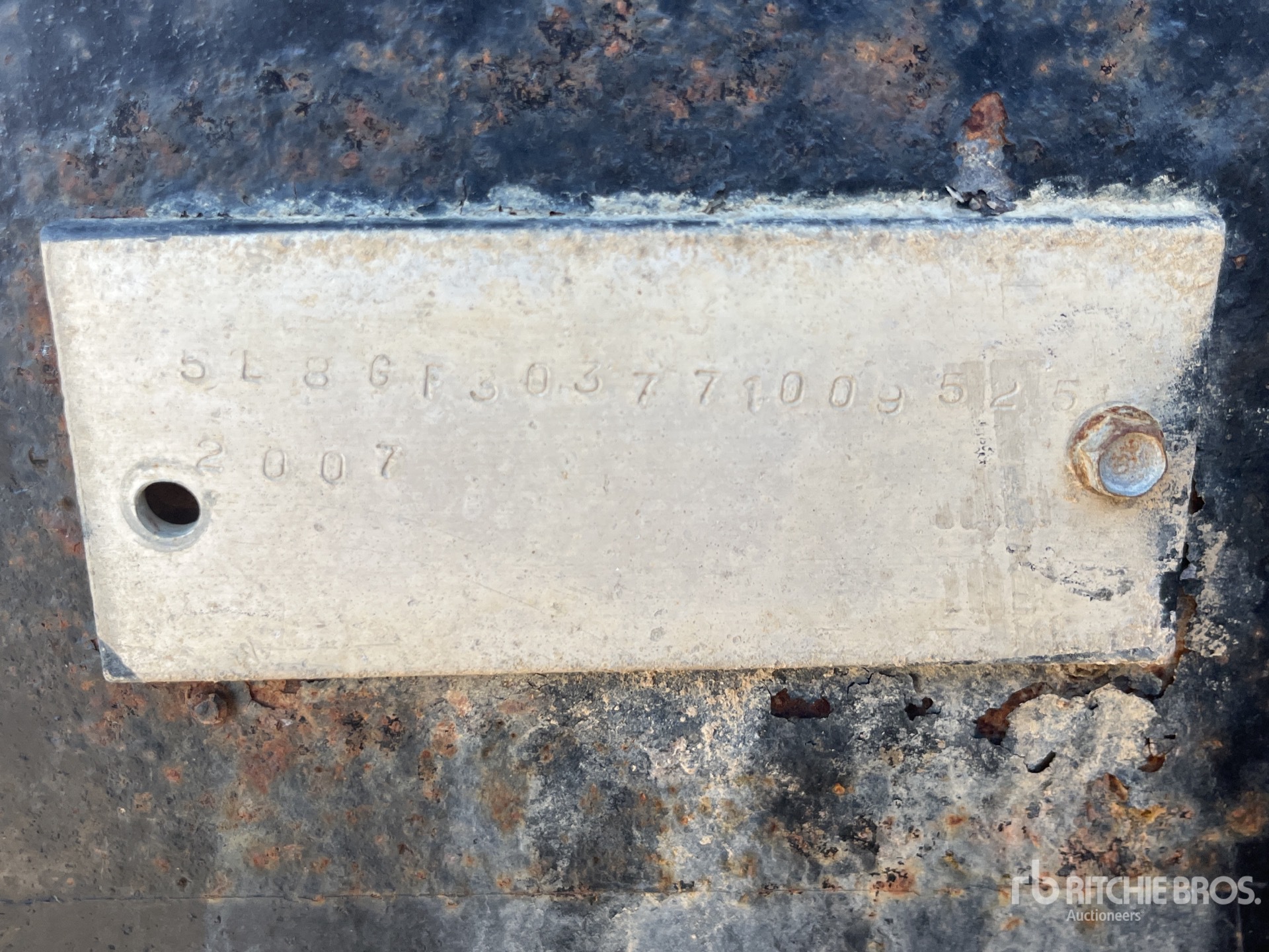 General Appearance with N.º de serie/VIN