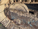 Undercarriage with Zużycie rolek prowadzących