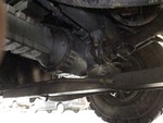 Underbody with Rear Drive Axle