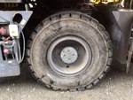 Underbody with Right Rear Drive Tires