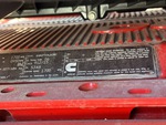 MN211490 - 2021 International LT625: Emission Label