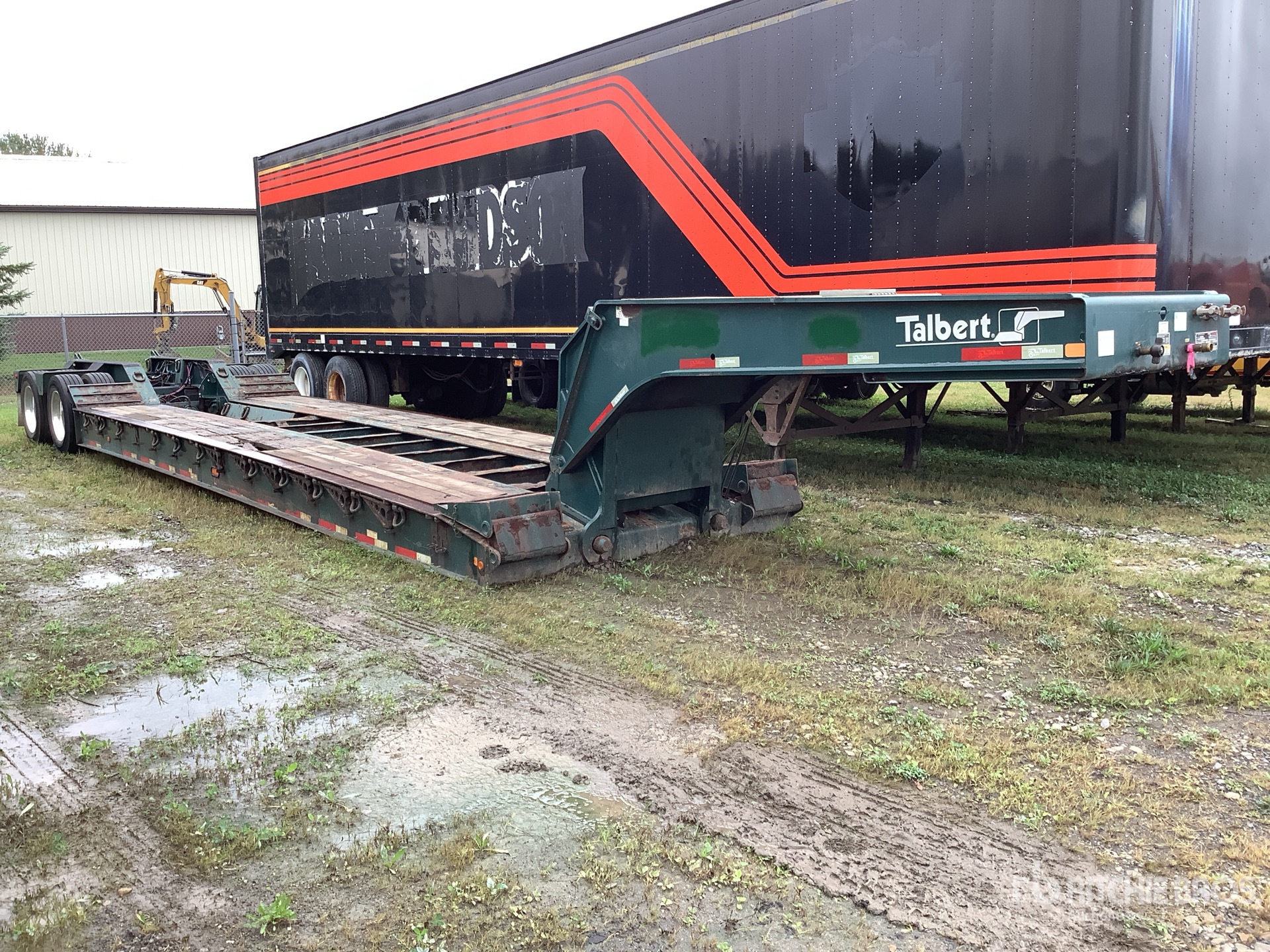 Talbert T Army 2014 Talbert T(4)-50CC-HRG-T1 55 ton T/A Removable Gooseneck Lowboy ...