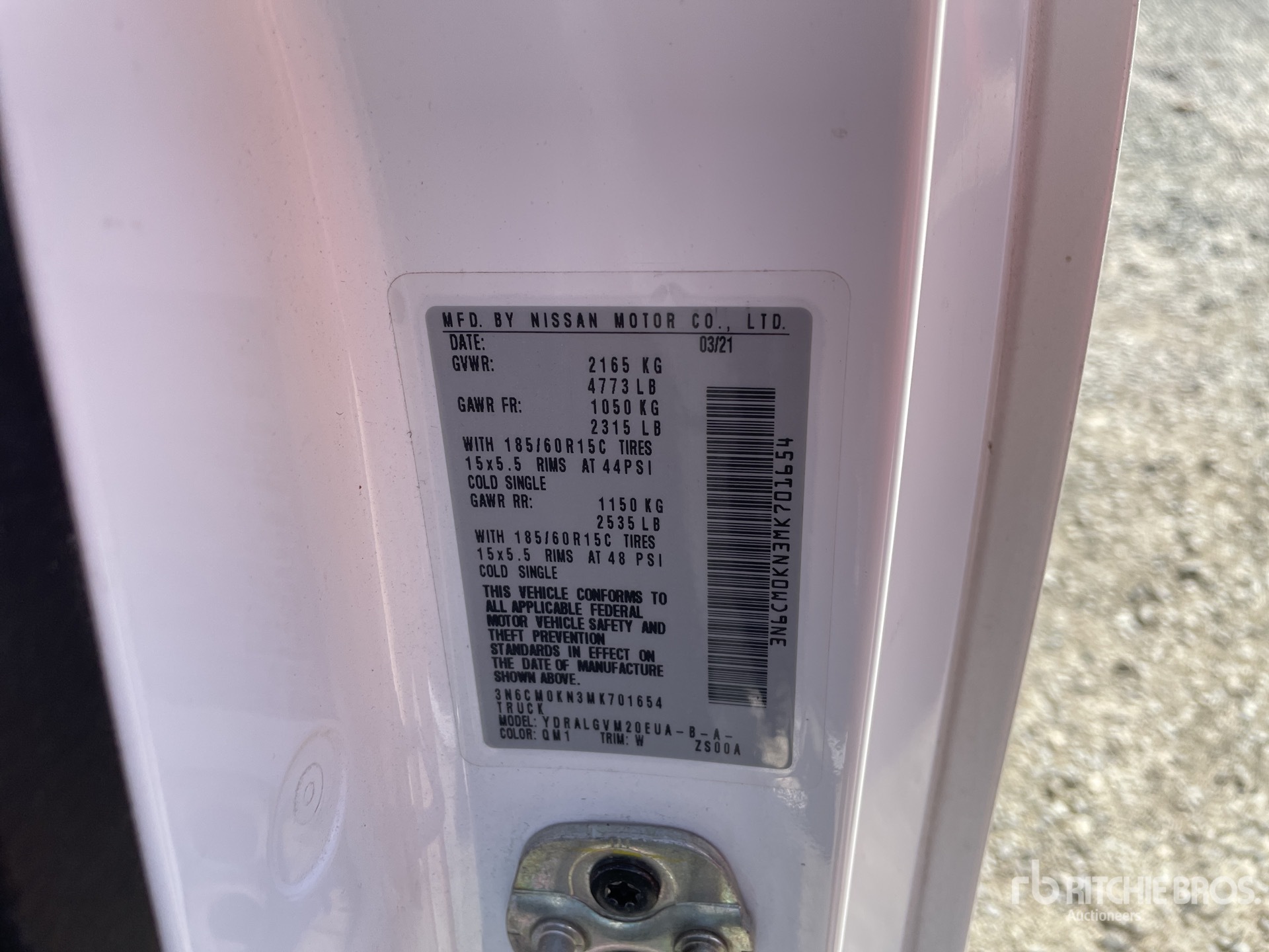 2021 Nissan NV200