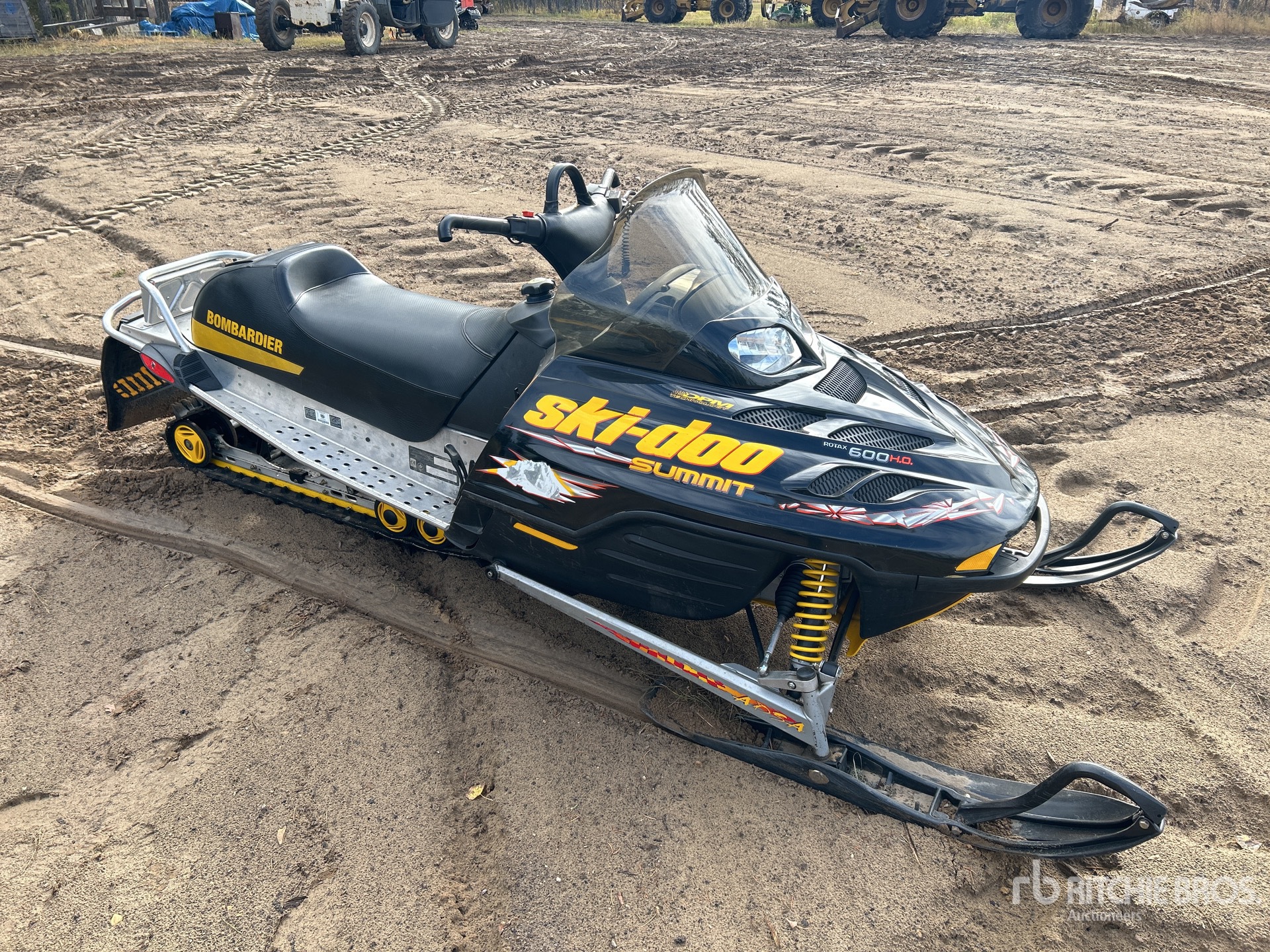 2003 Ski-doo Mxz 600 Ho Top Speed 2003 Ski-doo Summit 600 H.O. Snowmobile | Ritchie Bros. Auctioneers