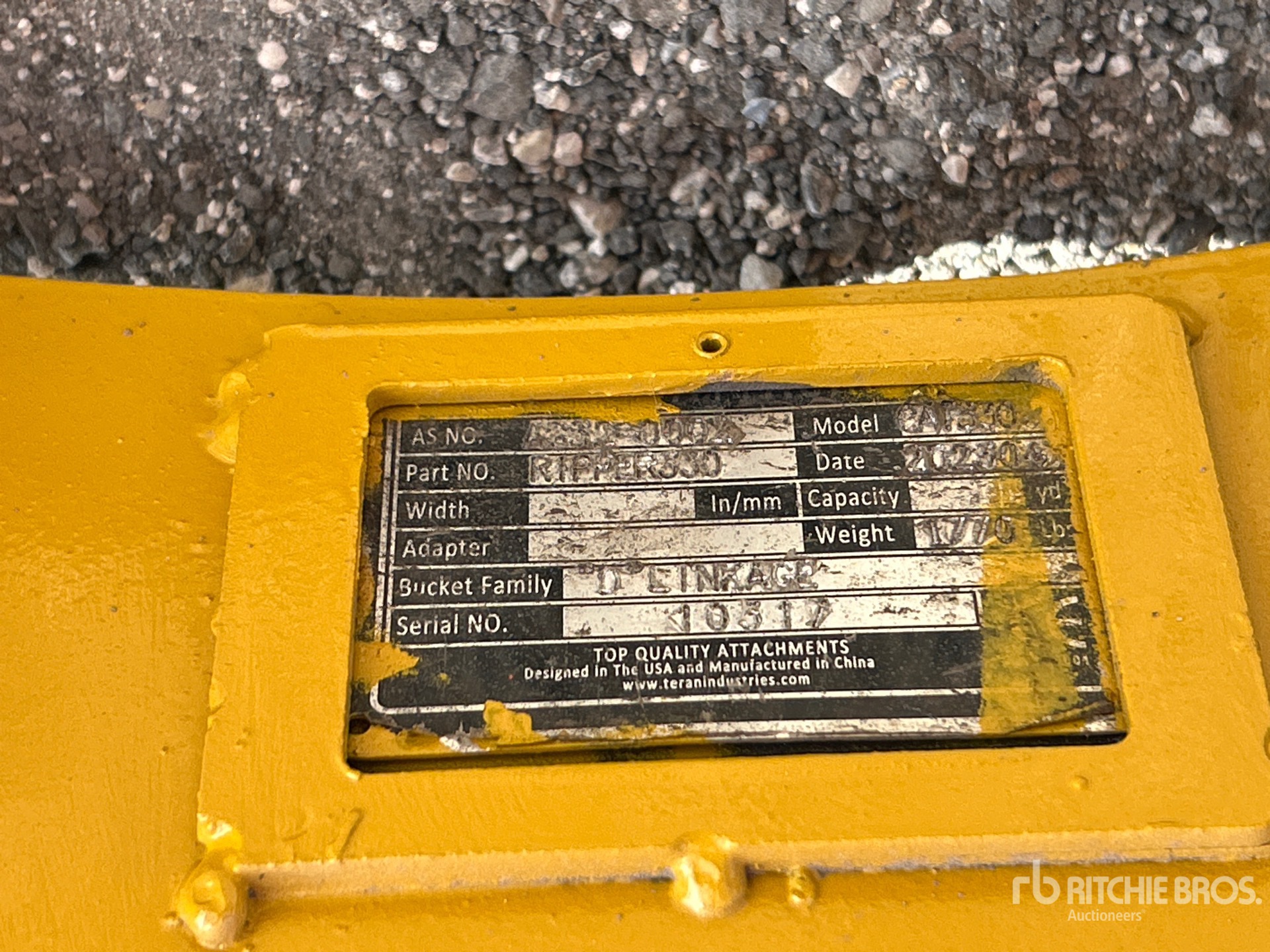 Teran RIPPER330 23 in Ripper para excavadora - Fits Cat 330 (Unused ...