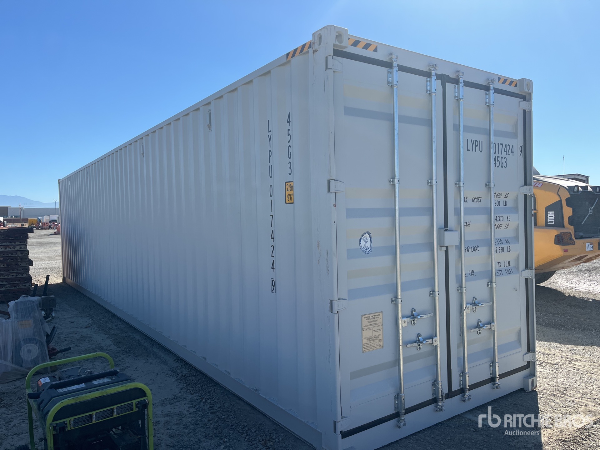 General Appearance with Picture, Right Front Corner