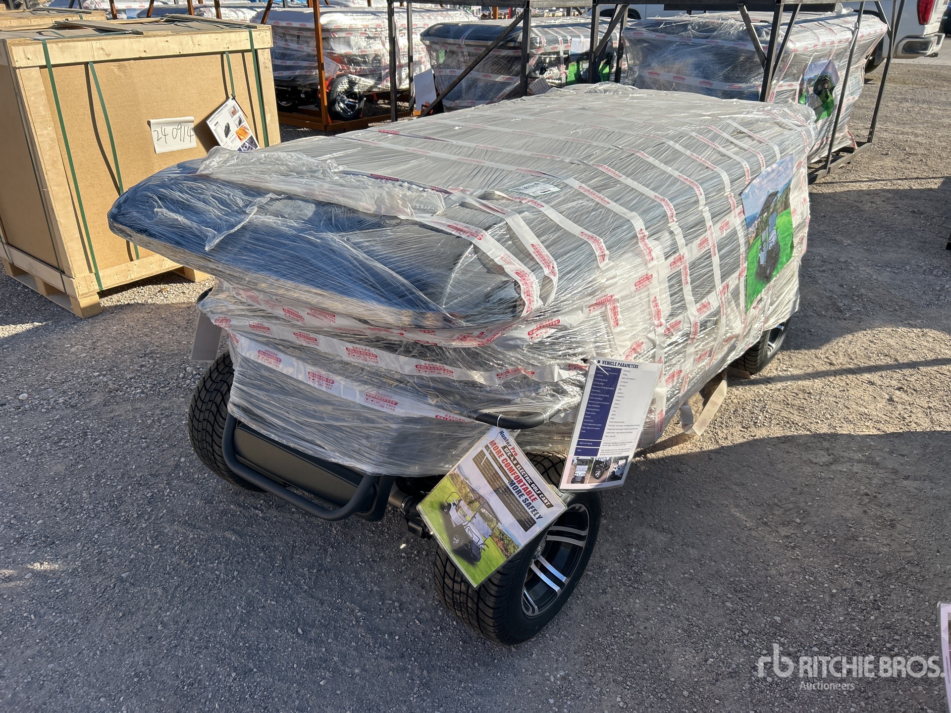 2024 HUNTER PRO GFE4.0 Electric Golf Cart Ritchie Bros. Auctioneers