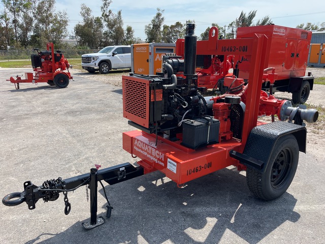2013 Global 4GSTAP-C4-T-0P-CF Trailer-Mounted Water Pump