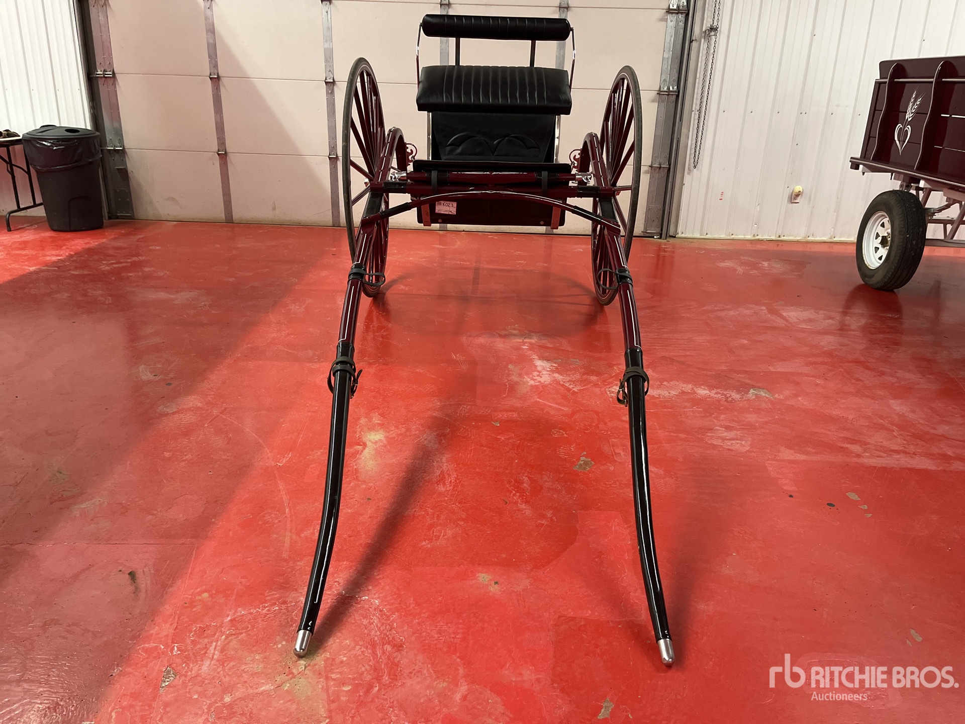 10 ft 8 in x 0 ft 59 in Horse Drawn 2 Wheel Show Cart Ritchie Bros