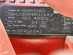 MN289168 - 2021 International LT625: Engine Data Tag